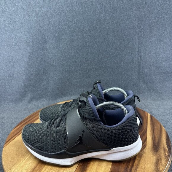 Air Jordan Trainer 2 Flyknit Black Ice 2017 Size 9.5 921210-010 - Picture 6 of 11